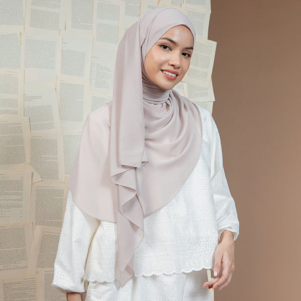 Oval Shawl Lozy x Lesti Cream Almond