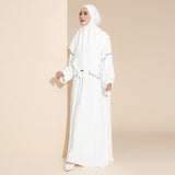 Sahla Abaya Set (Gamis Umroh Haji Abaya Set Kerudung)