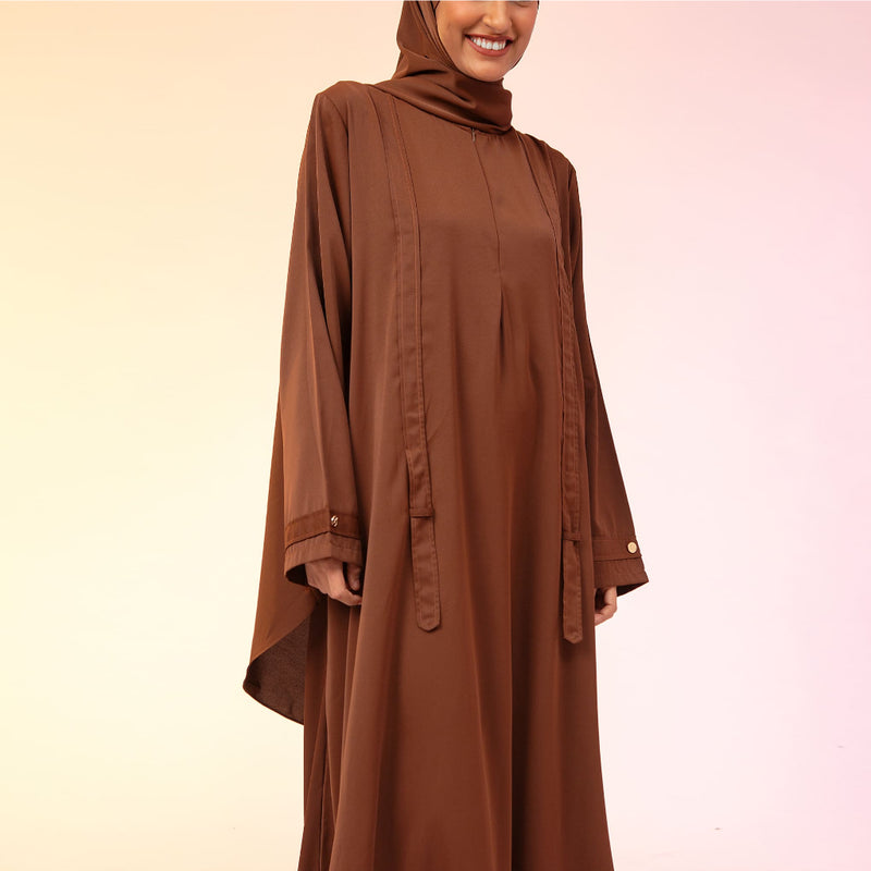 Amara Abaya Set (Gamis Abaya Set Khimar Haji dan Umrah)