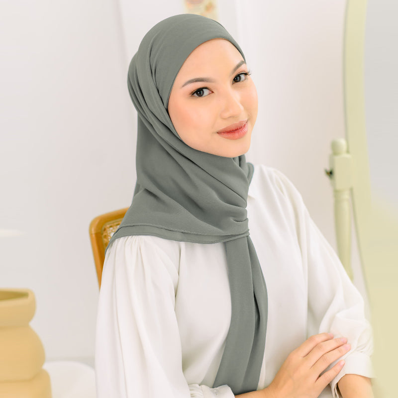 Araa Square (Hijab Segiempat Melayu Tali Instan)