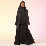 Amara Abaya Set (Gamis Abaya Set Khimar Haji dan Umrah)