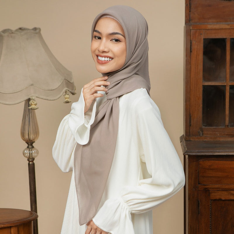 Nala Voal Square Taupe
