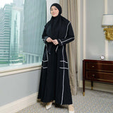 [Defect] Haniya Abaya Dress Only (Dress Crinkle Abaya Umroh)