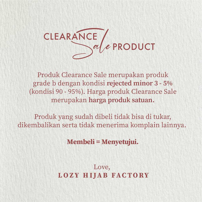 [KHUSUS JASTIPER] Defect Sale - All Hijab 39K