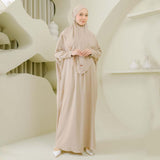 [Defect] Hafsha Abaya Dress Only (Dress Crinkle Abaya Umroh)