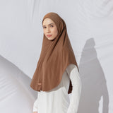 Naira Instan Syari (Hijab Instan Syari Haji Umrah Bahan Jersey)