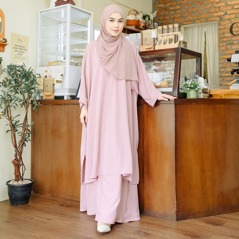 [Defect] Haifa Tunik Set (Atasan Bawahan One Set Tunik Melayu)