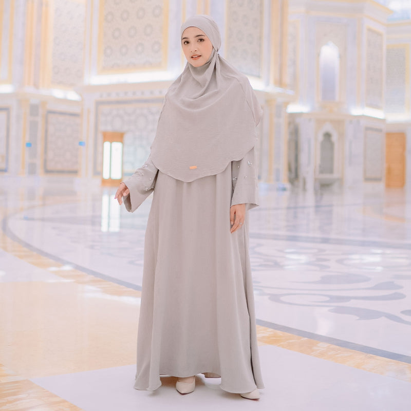 [Defect] Haiba Abaya Dress Only (Dress Abaya Crinkle)