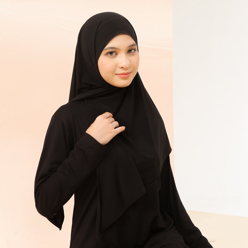 Naima Instan Jersey (Hijab Instan Segitiga Bahan Jersey)