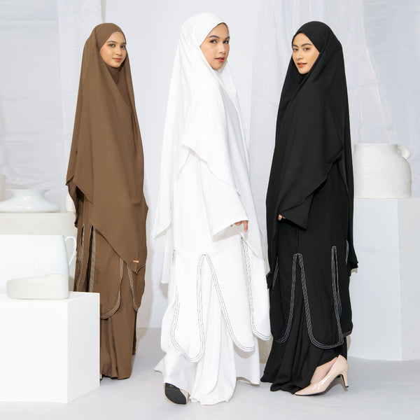 Hanira Tunik Set Khimar (One Set Tunik Khimar Haji dan Umrah)