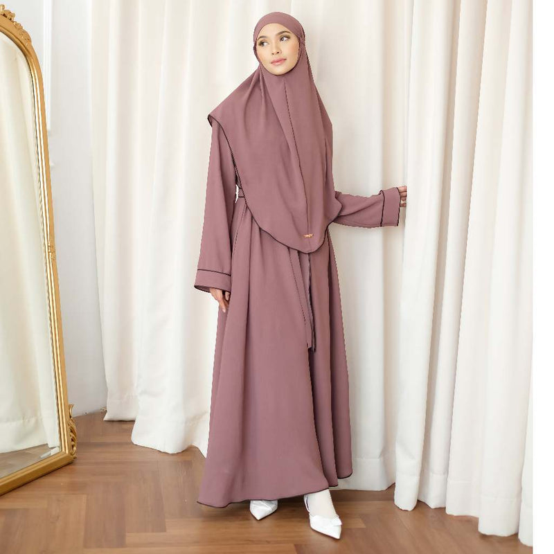 [Defect] Hafiza Abaya Set (Gamis Abaya Set Umroh)