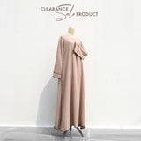 [Defect] Hafiza Abaya Dress Only (Dress Crinkle Abaya Umroh)