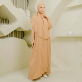 [Defect] Hafsha Abaya Set (Gamis Abaya Set Umroh)