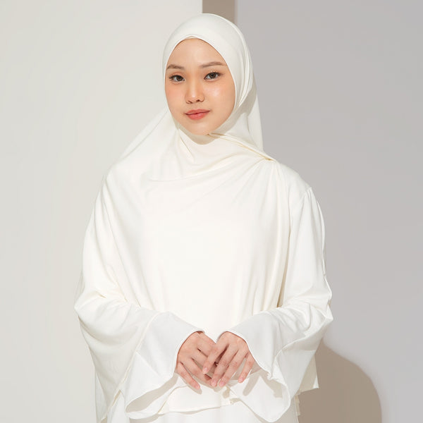 Haira Instan Syari (Hijab Umroh Instan Segiempat Syari)