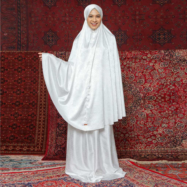 Arafa Prayer Set Lasercut Broken White