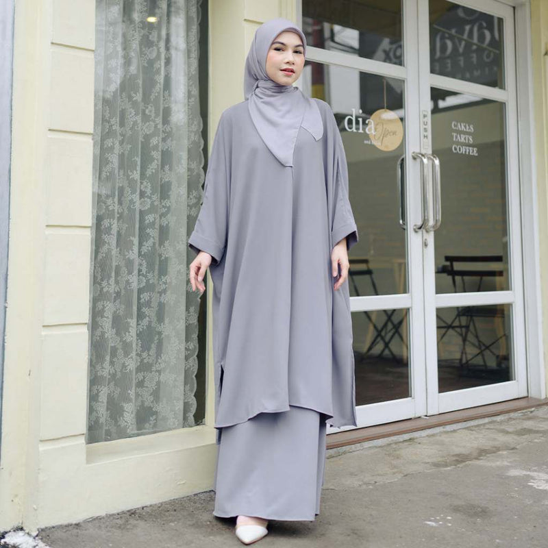 [Defect] Haifa Tunik Set (Atasan Bawahan One Set Tunik Melayu)