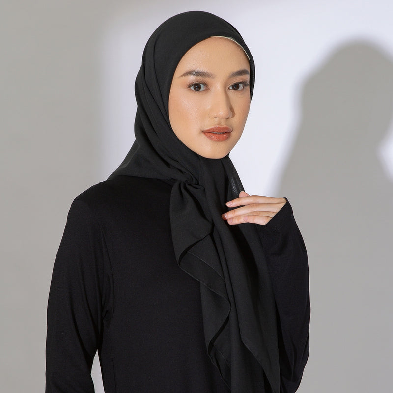 Viona Plain Paris (Hijab Segiempat Paris Premium)