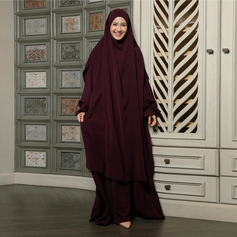 Alina Abaya Lozy x Cut Syifa Violet M