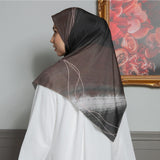 Aurel Scarf Exclusive Pattern Emerald Brown Series 1
