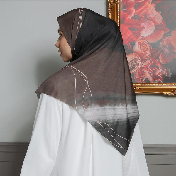 Aurel Scarf Exclusive Pattern Emerald Brown Series 1