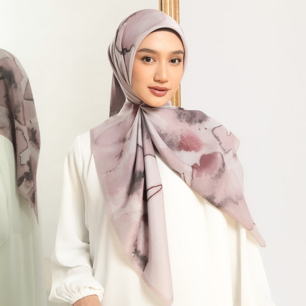Aurel Scarf Exclusive Pattern Twilight Mauve Series 2