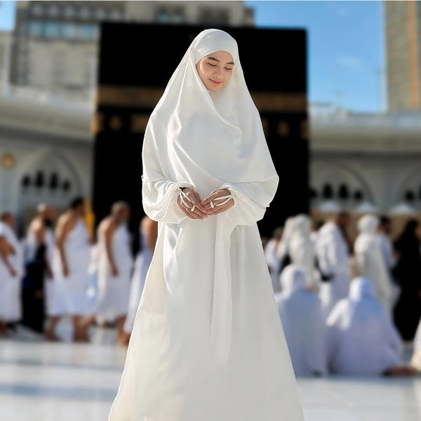Fatima Abaya Set Broken White
