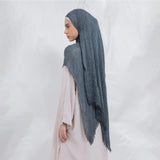 Lozy Hijab - Sienna Dubai Shawl  (Hijab Pashminal Bahan Viscose Textured)