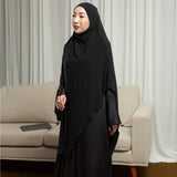 Hawla French Khimar Bandana Black