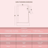 Lozy Hijab - Azra Pashmina Bandana (Pashban Shawl Syari Bahan Cotton Crinkle Pattern)