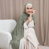Lozy Hijab - Sienna Dubai Shawl  (Hijab Pashminal Bahan Viscose Textured)