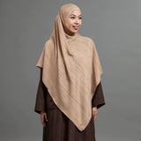 Lozy Hijab - Azra Pashmina Bandana (Pashban Shawl Syari Bahan Cotton Crinkle Pattern)