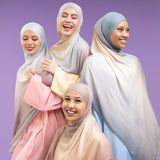Lozy Hijab - Viscose Gradient Bandana Shawl (Pashban Pashmina Bandana Bahan Viscose Gradasi Motif dan Polos)