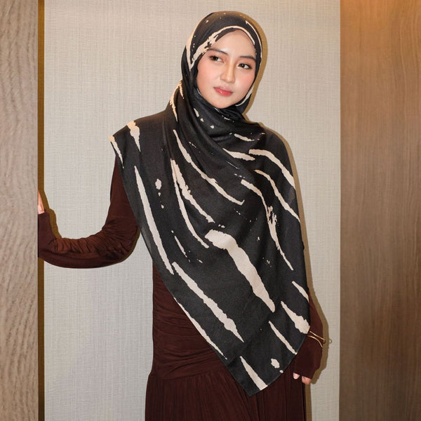 Viscose Printed Modal Sienna
