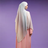 Lozy Hijab - Viscose Gradient Bandana Shawl (Pashban Pashmina Bandana Bahan Viscose Gradasi Motif dan Polos)
