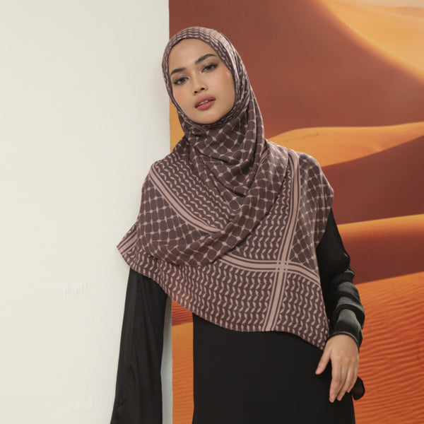 Viscose Printed Modal Muffin Keffiyeh