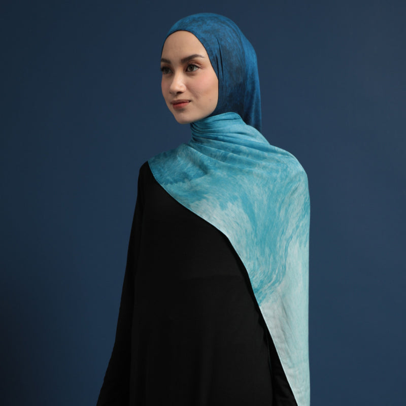Viscose Printed Modal Ocean