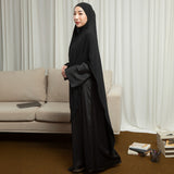 Hawla French Khimar Bandana Black
