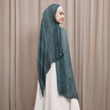 Lozy Hijab - Runa Dubai Shawl (Hijab Pashmina Arab Salur Bahan Viscose Premium Lembut)