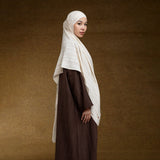 Lozy Hijab - Azra Pashmina Bandana (Pashban Shawl Syari Bahan Cotton Crinkle Pattern)