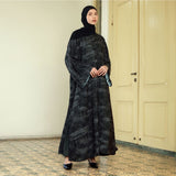 Yura Dress Outer Ash Black