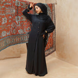 Artha Outer Dress Black