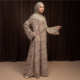 Inaya Abaya Dress Lavender Smoke