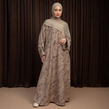 Inaya Abaya Dress Lavender Smoke