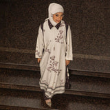 Linea Dress Sarimbit Almond Berry L-XL