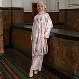 Noir Set (One Set Tunik Celana Pattern) Orchid S-M