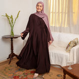 Meera Abaya Dress Burgundy