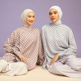 Lozy Hijab - Richa Blouse (Atasan Motif Print Bahan Koleksi Raya Lebaran 2026)