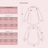 Lozy Hijab - Richa Blouse (Atasan Motif Print Bahan Koleksi Raya Lebaran 2026)