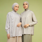 Lozy Hijab - Richa Blouse (Atasan Motif Print Bahan Koleksi Raya Lebaran 2026)