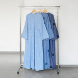 Sora Denim Dress Ruffle Sky